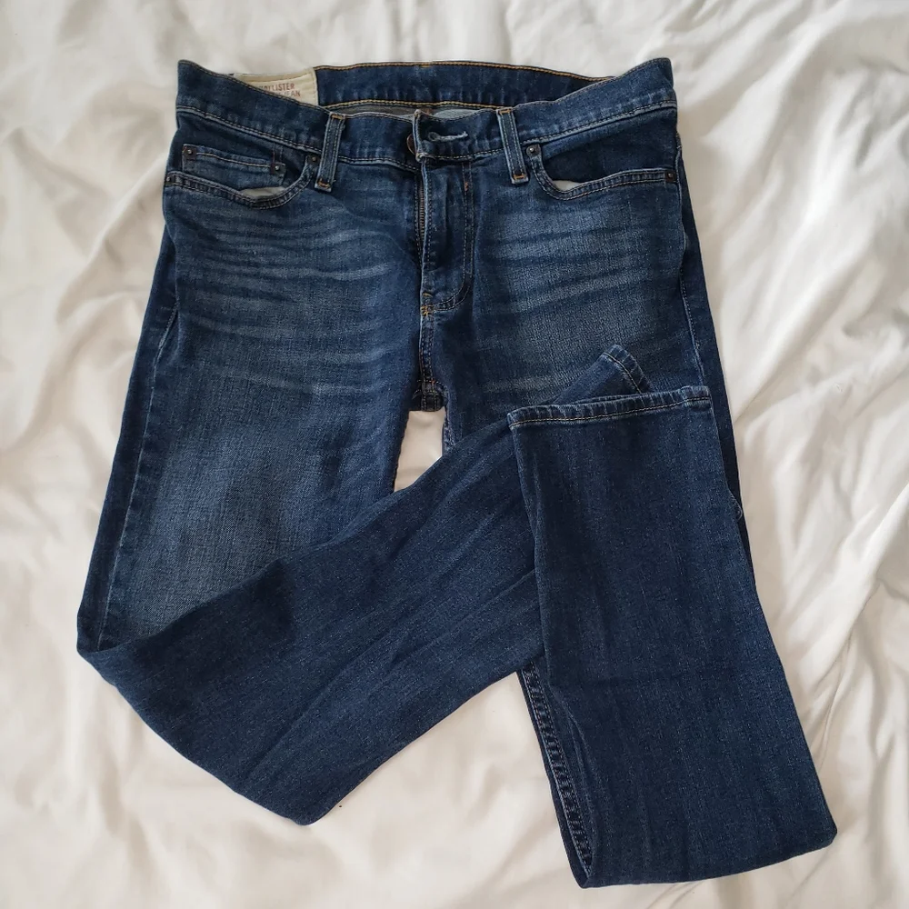 Hollister 30X30 dark Demin Skinny jeans - Picture 1 of 9